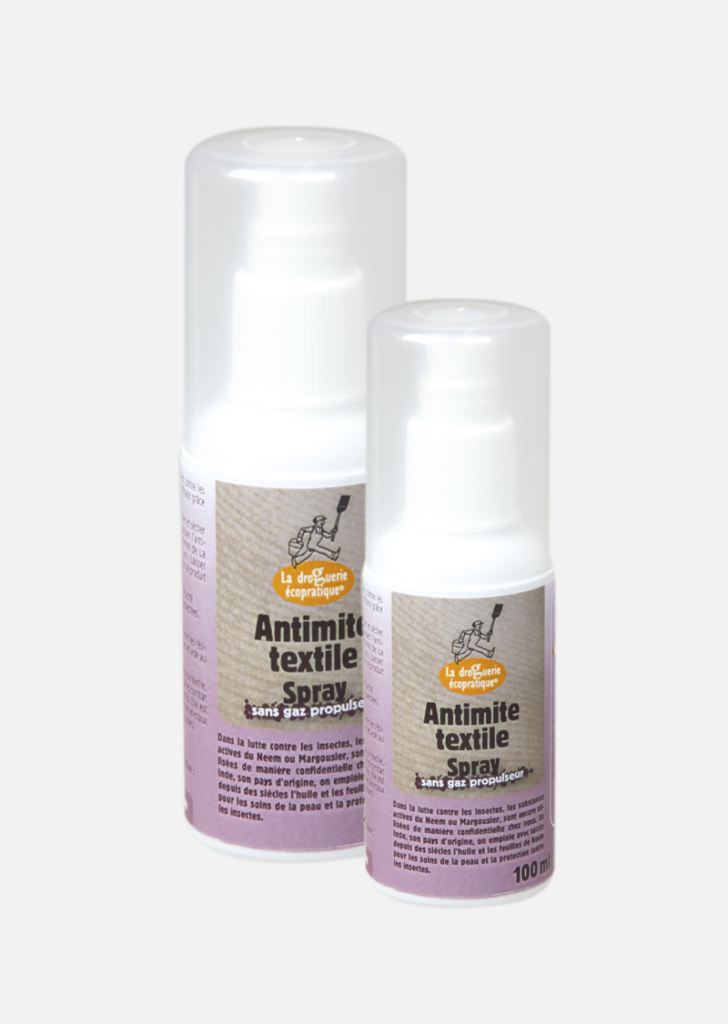 Neem moth repellent spray La Droguerie Éco (EN)