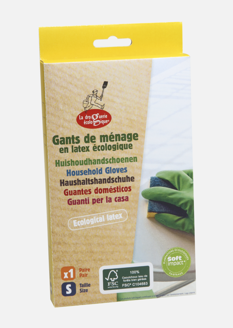 Gants de jardinage Grüntek gants de jardinage l/9 femme et homme en bambou  et latex. Gants de travail résistants lavables et écologiques. Pour maison,  peinture, arrosage